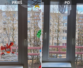Puiki švara jūsų namuose! - Langų valymas - 1 Langų valymas - Puiki švara jūsų namuose! - 1