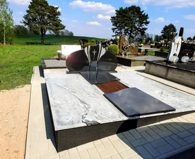 Paminklai,antkapiai,akmens plokštės. Kapų įrengimas. / M.M PAMINKLAI / Darbų pavyzdys ID 3753473