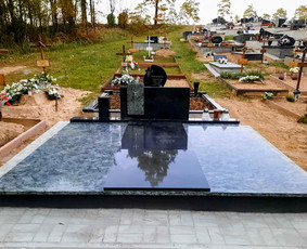 Paminklai,antkapiai,akmens plokštės. Kapų įrengimas. / M.M PAMINKLAI / Darbų pavyzdys ID 3753475