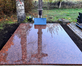 Paminklai,antkapiai,akmens plokštės. Kapų įrengimas. / M.M PAMINKLAI / Darbų pavyzdys ID 3753493