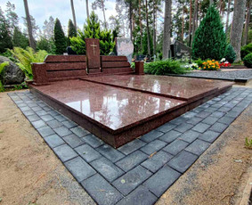 Paminklai,antkapiai,akmens plokštės. Kapų įrengimas. / M.M PAMINKLAI / Darbų pavyzdys ID 3753517