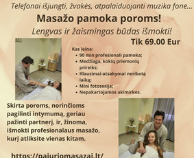 Pajauskite malonumą būti savo kūne! / Raimonda Masažo meistrė / Darbų pavyzdys ID 3753821