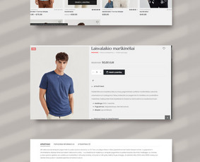 El. parduotuvių kūrimas - Svetainių, Parduotuvių kūrimas, bei Grafinis dizainas - 2