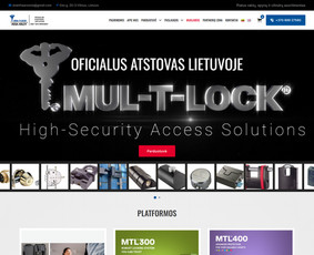 Interneto Svetainių ir El. Parduotuvių kūrimas. Seo darbai! / Artix.lt / Darbų pavyzdys ID 3755461