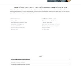Interneto Svetainių ir El. Parduotuvių kūrimas. Seo darbai! / Artix.lt / Darbų pavyzdys ID 3755705