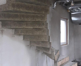 Betoniniai laiptai, medine laiptu apdaila - Laiptų gamyba, montavimas - 2 Laiptų gamyba, montavimas - Betoniniai laiptai, medine laiptu apdaila - 2