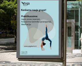 Lauko reklamos kūrimas - Logotipai. Vizitinės. Plakatai. Maketavimas. - 2