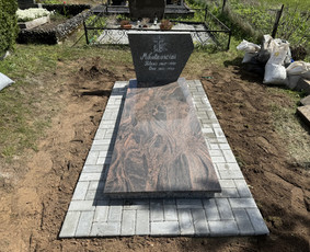 Kapaviečių įrengimas, dengimas plokštėmis, paminklai / Laurynas / Darbų pavyzdys ID 3756229