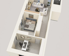 3d Vizualizacija Eksterjeras/interjeras/3d planai / Vizija360 / Darbų pavyzdys ID 3756703