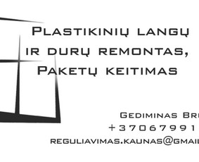 Plastikinių langų remontas,taisymas - Langų remontas, reguliavimas - 1 Langų remontas, reguliavimas - Plastikinių langų remontas,taisymas - 1