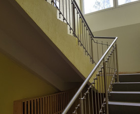 Laiptų balkonų turėklai, berėmiai stiklo turėklai / UAB Ergostatas / Darbų pavyzdys ID 793061