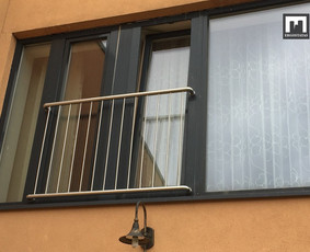 Laiptų balkonų turėklai, berėmiai stiklo turėklai / UAB Ergostatas / Darbų pavyzdys ID 793073