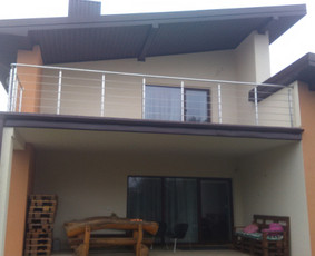 Laiptų turėklai - Nerudijančio plieno turėklai - 3