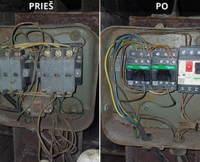 Elektra / automatika / gedimų šalinimas / Rytis / Darbų pavyzdys ID 3759279