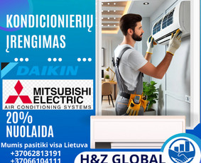 Ventiliacija, vėdinimo sistemos - Rekuperacija, Santechnika, Oro kondicionierių montavimas - 1