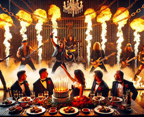 🔥 Ugnies kelias – Jubiliejus su Hard Rock ritmu! 
Ieškote išskirtinės Rock stiliaus šventės? "Ugnies kelias" – tai adrenalino kupinas vakaras su ugnies šou ir sunkiosios muzikos energija! 🤘