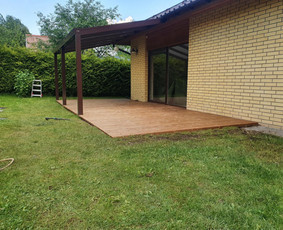 Medžio vizija - Terasos,pavėsinės,karkasiniai namai,stogai - Terasų įrengimas - 4 Terasų įrengimas - Medžio vizija - Terasos,pavėsinės,karkasiniai namai,stogai - 4