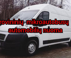 Krovininiai mikroautobusai - Krovininių ir keleivinių mikroautobusų nuoma - 4