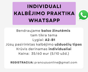 Prancūzų kalbos korepetitorė - pamokos internetu - Prancūzų kalbos kursai, pamokos - 2 Prancūzų kalbos kursai, pamokos - Prancūzų kalbos korepetitorė - pamokos internetu - 2