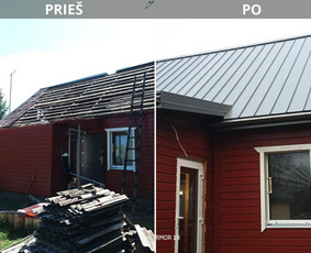 Senų medinių namų renovacija,rekonstrukcija / Aivaras / Darbų pavyzdys ID 3762509