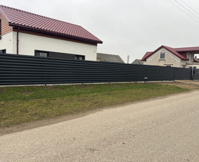 Terasos, aliuminio stoginės, stiklinimas, tvorų įrengimas. / Edgaras / Darbų pavyzdys ID 3762857