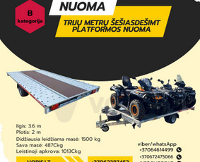 Platformos,traliuku ir priekabu nuoma Alytus ! / Platformu, traliuku ir priekabu nuoma / Darbų pavyzdys ID 3763057