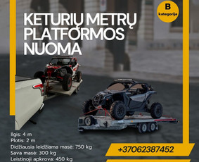 Platformos,traliuku ir priekabu nuoma Alytus ! / Platformu, traliuku ir priekabu nuoma / Darbų pavyzdys ID 3763105