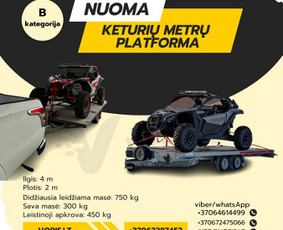 Platformos,traliuku ir priekabu nuoma Alytus ! / Platformu, traliuku ir priekabu nuoma / Darbų pavyzdys ID 3763107