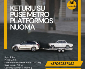 Platformos,traliuku ir priekabu nuoma Alytus ! / Platformu, traliuku ir priekabu nuoma / Darbų pavyzdys ID 3763171