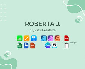 Virtuali Asistentė Roberta – Jūsų verslo pagalbininkė! - Virtualaus asistento paslaugos - 2 Virtualaus asistento paslaugos - Virtuali Asistentė Roberta – Jūsų verslo pagalbininkė! - 2