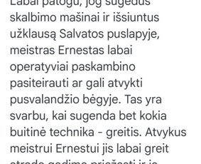 Technikos remonto centrai Meistrų iškvietimas / Salvata® / Darbų pavyzdys ID 3766831