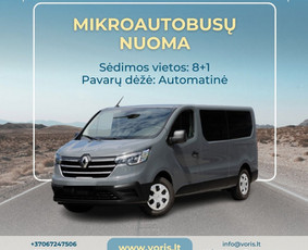 Keleivinis / Krovininis Mikroautobusiukas - Nuoma - Mikroautobusų nuoma - 1 Mikroautobusų nuoma - Keleivinis / Krovininis Mikroautobusiukas - Nuoma - 1