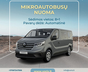 Keleivinis / Krovininis Mikroautobusiukas - Nuoma - Mikroautobusų nuoma - 3 Mikroautobusų nuoma - Keleivinis / Krovininis Mikroautobusiukas - Nuoma - 3