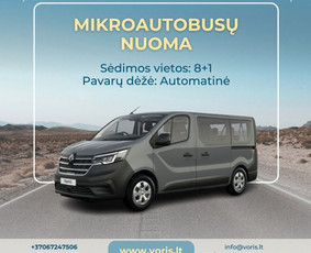 Keleivinis / Krovininis Mikroautobusiukas - Nuoma - Mikroautobusų nuoma - 4 Mikroautobusų nuoma - Keleivinis / Krovininis Mikroautobusiukas - Nuoma - 4