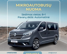 Keleivinis / Krovininis Mikroautobusiukas - Nuoma / Mikroautobusų nuoma / Darbų pavyzdys ID 3767777