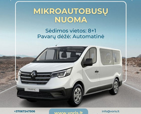Keleivinis / Krovininis Mikroautobusiukas - Nuoma / Mikroautobusų nuoma / Darbų pavyzdys ID 3767779