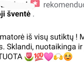 Animatorė vaikų šventėms / Animatorė vaikų šventėms Linksmoji šventė / Darbų pavyzdys ID 3767937