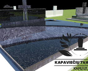 Kapaviečių dengimas plokštėmis, paminklų gamyba, Paminklai, kapų dekoravimas skaldele, granitinių tri nkelių dangos įrengimas ir kiti kapaviečių tvarkymo bei įrengimo darbai www.kapu.lt +37065688083