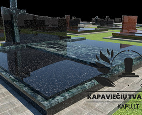 Kapų meistras paminklų gamyba kapų tvarkymas plokštės kapams / Vaidas Latvys / Darbų pavyzdys ID 3768231
