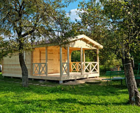 Sodo, mediniai nameliai - Medinis sandėliukas nuo 1000 Eur - 2