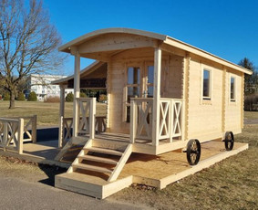 Mediniai laiptai, gamyba - Medinis sandėliukas nuo 1000 Eur - 2