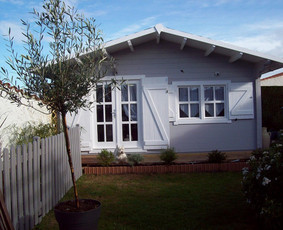 Sodo, mediniai nameliai - Medinis sandėliukas nuo 1000 Eur - 1