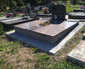 Paminklai kapams, antkapiai - Akmeniniai Paminklai, kapavieciu tvarkimas,raidziu kalimas - 3