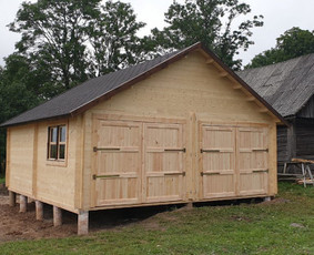 Stoginės, stoginių gamyba - Medinis sandėliukas nuo 1000 Eur - 2