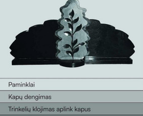 Kapų tvarkymas, priežiūra - Granito plokštės, paminklai, kapaviečių tvarkymas - 1