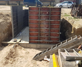 Betoniniai laiptai - Pamatų įrengimas-betonavimo darbai Panevėžys - 1