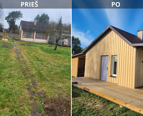 Statybų ir apdailos darbai - Sodo, mediniai nameliai - 1 Sodo, mediniai nameliai - Statybų ir apdailos darbai - 1