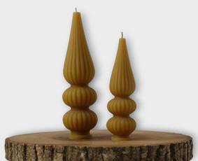 Bičių, sojų ir kokoso žvakių gamyba. Dirbiniai iš gipso ir b / LUNAVI CANDLES & CERAMIC STUDIO / Darbų pavyzdys ID 3774531
