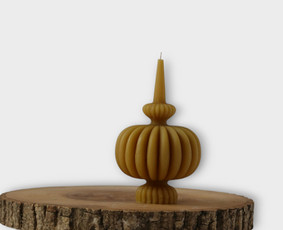 Bičių, sojų ir kokoso žvakių gamyba. Dirbiniai iš gipso ir b / LUNAVI CANDLES & CERAMIC STUDIO / Darbų pavyzdys ID 3774535