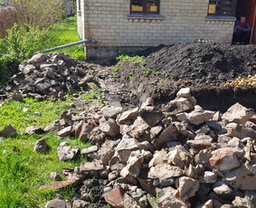 Pastatų griovimas - Griovimo darbai, angų pjovimas sienose Vilniuje, Panevėžyje - 1